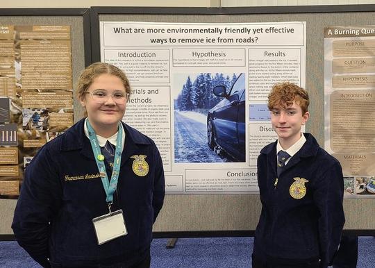 OCS FFA Members Win 3rd Place at National FFA Convention