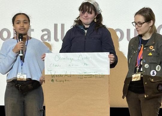 OCS Students Attend Adirondack Youth Climate Summit